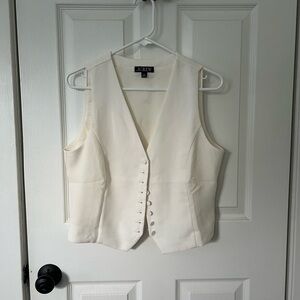 J. Crew Slim Fit Tuxedo Vest Size 10